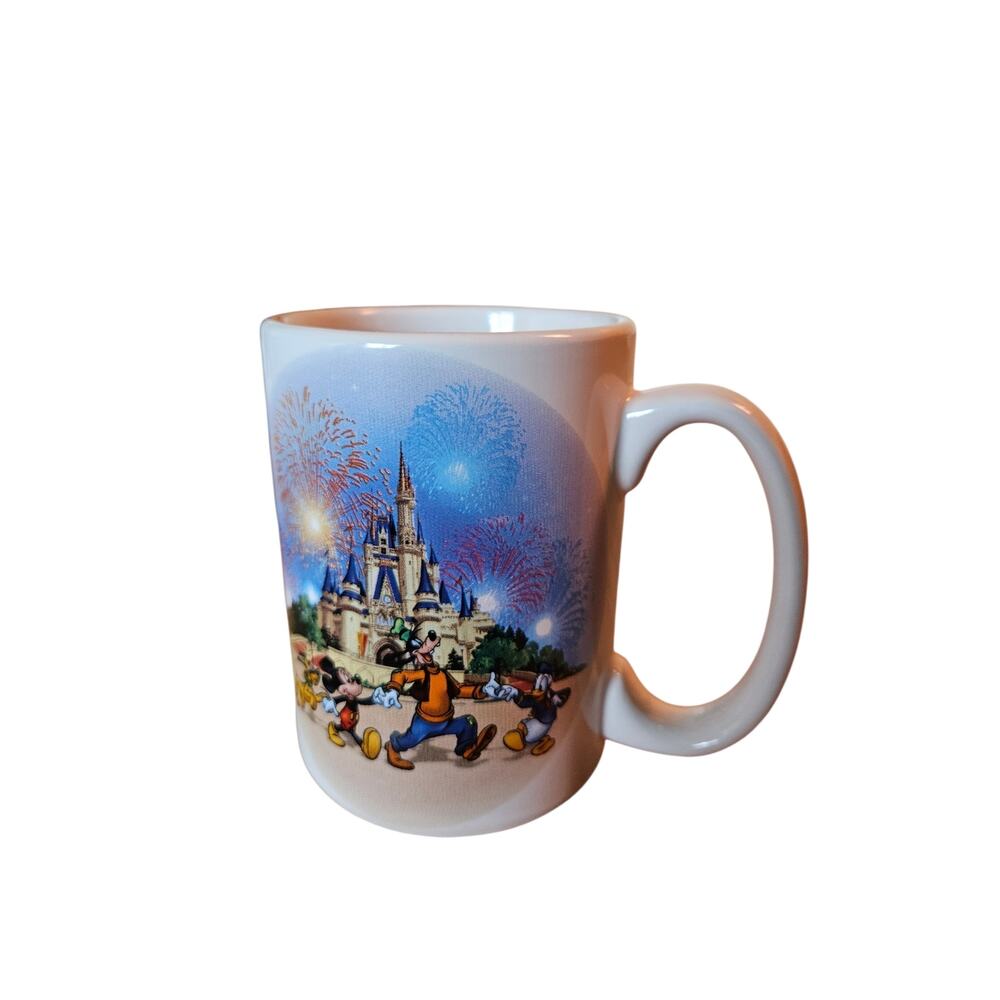 Disney World Magic Kingdom Coffee Mug from 2000, never used.